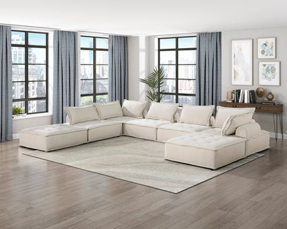 9237BE*7SC (7)7-Piece Modular Sectional - 9237BE*7SC - Bien Home Furniture &amp; Electronics
