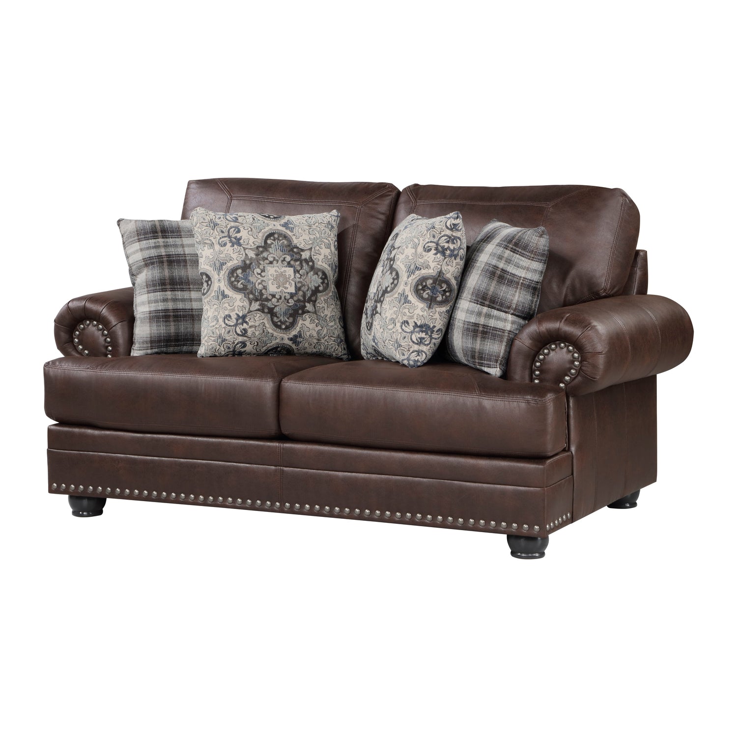 9260DB*2 2pc Set: Sofa, Love - 9260DB*2 - Bien Home Furniture &amp; Electronics