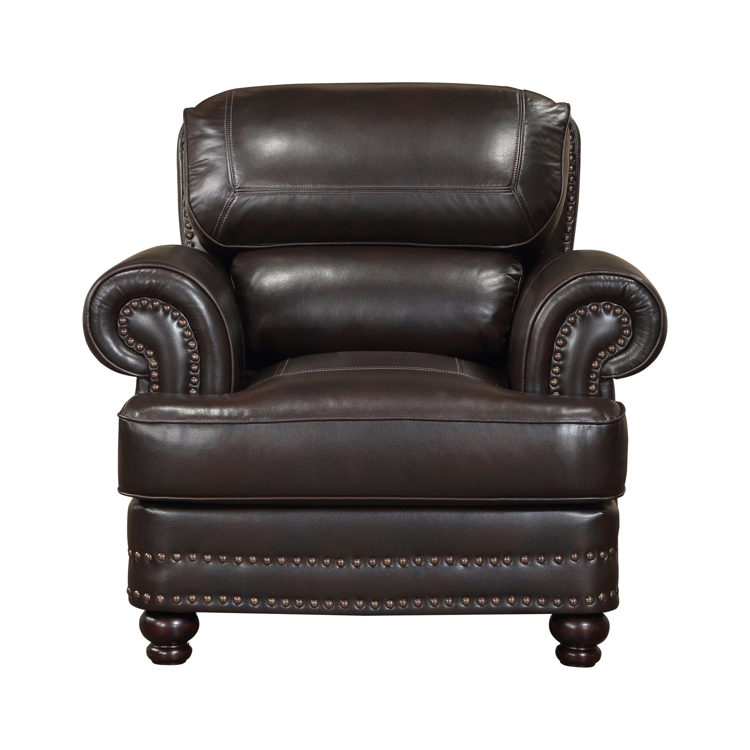 9268BRW-1 Chair - 9268BRW-1 - Bien Home Furniture &amp; Electronics