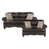9268BRW*2 2pc Set: Sofa, Love - 9268BRW*2 - Bien Home Furniture & Electronics