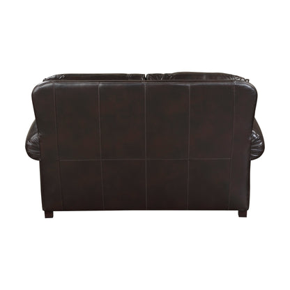 9268BRW-2 Love Seat - 9268BRW-2 - Bien Home Furniture &amp; Electronics