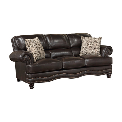 9268BRW-3 Sofa - 9268BRW-3 - Bien Home Furniture &amp; Electronics