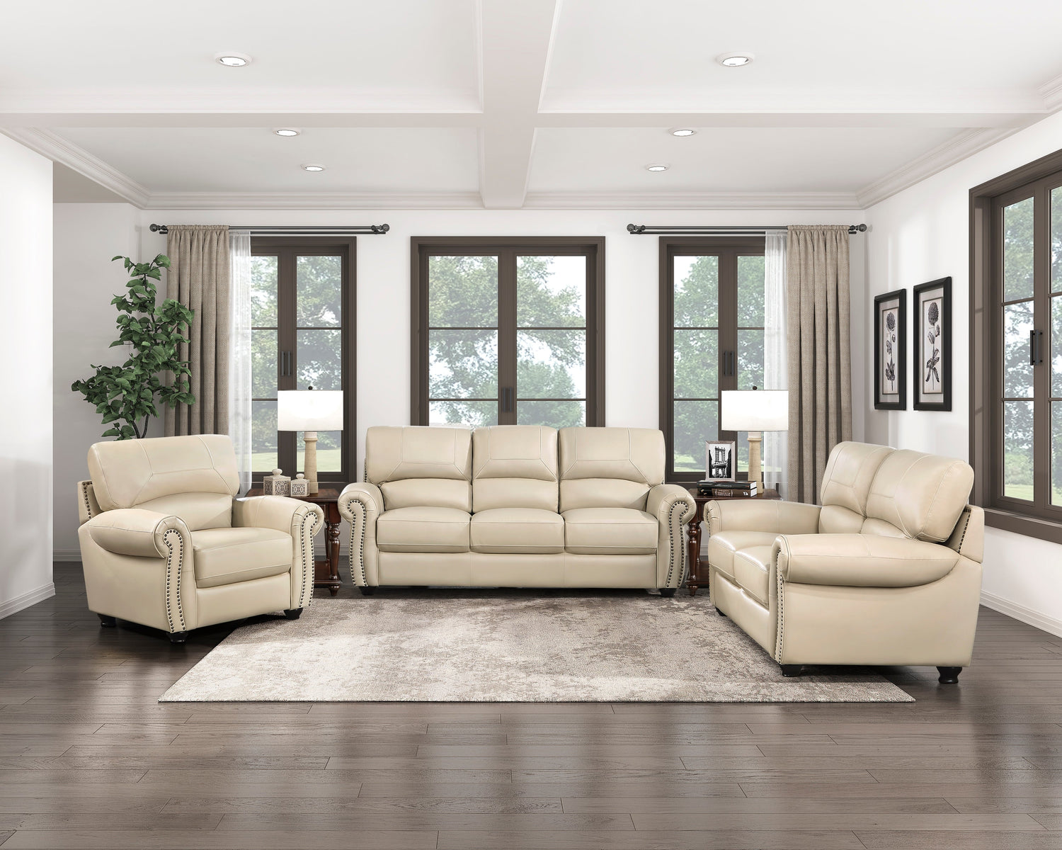 9269CR-2 Love Seat - 9269CR-2 - Bien Home Furniture &amp; Electronics