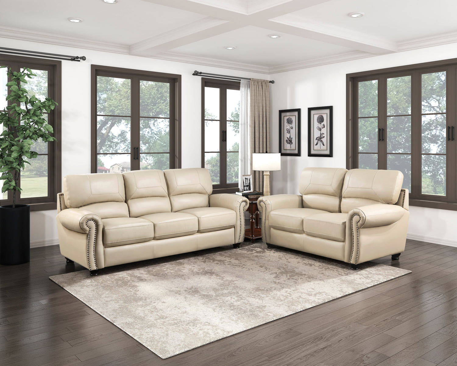 9269CR-2 Love Seat - 9269CR-2 - Bien Home Furniture &amp; Electronics