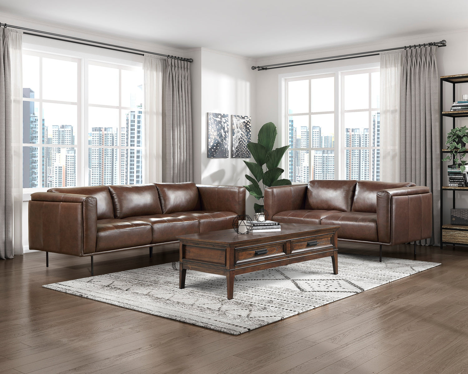 9280BR-3 Sofa - 9280BR-3 - Bien Home Furniture &amp; Electronics