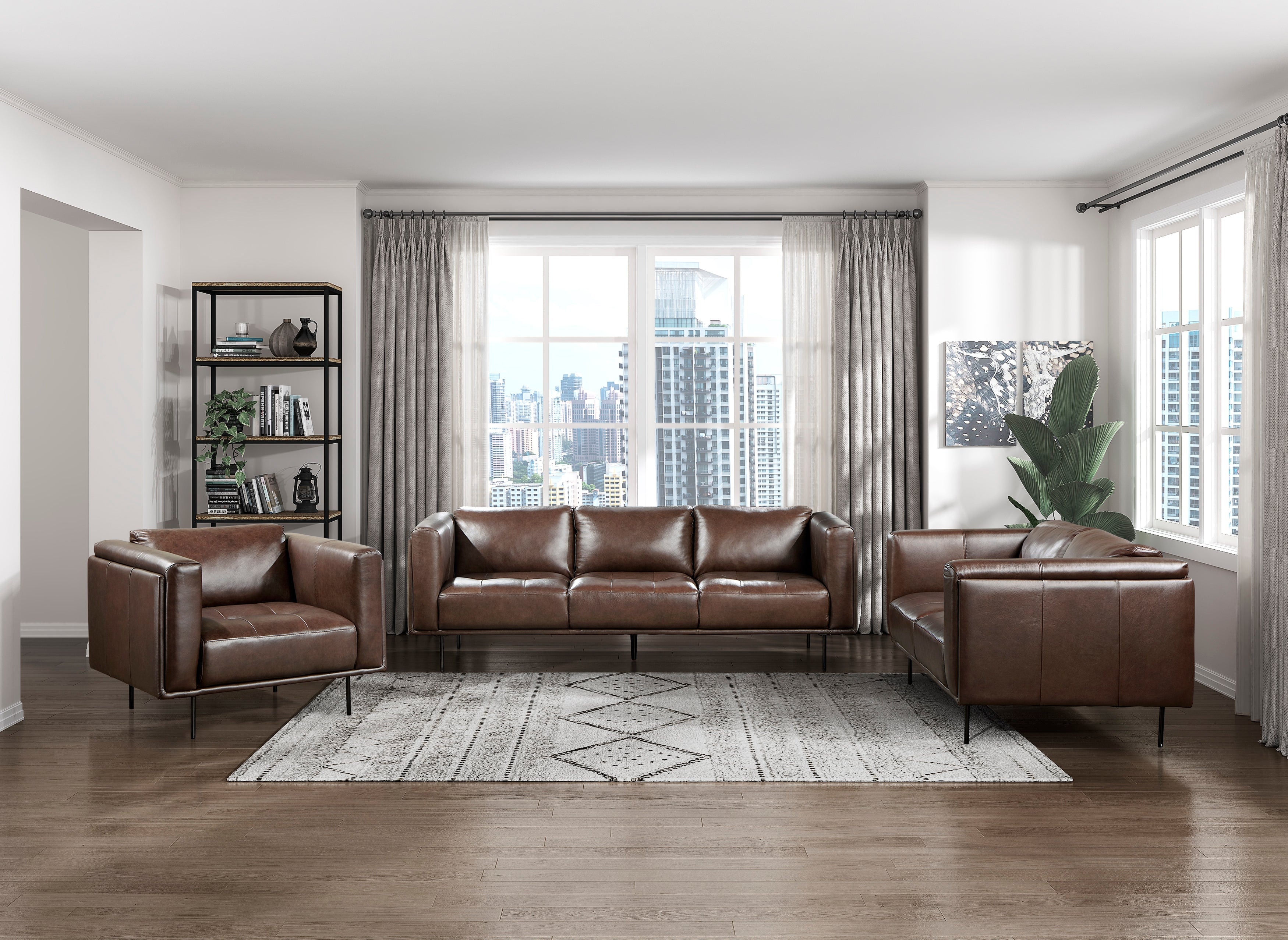 9280BR-3 Sofa - 9280BR-3 - Bien Home Furniture &amp; Electronics