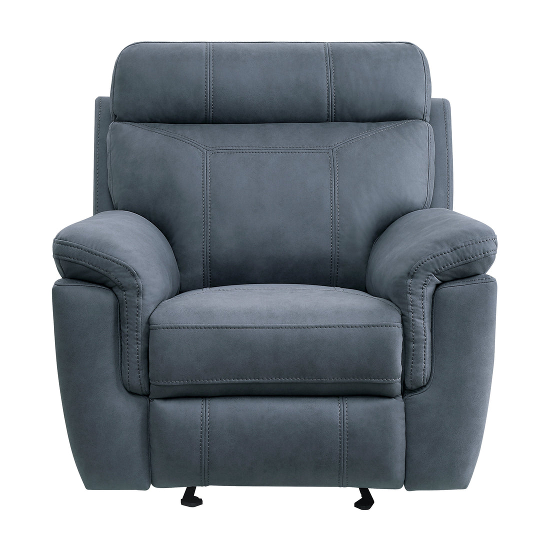 9301BUE-1 Glider Reclining Chair - 9301BUE-1 - Bien Home Furniture &amp; Electronics