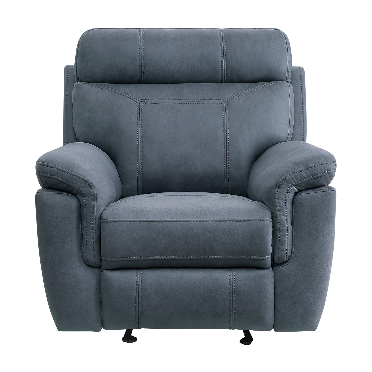 9301BUE-1 Glider Reclining Chair - 9301BUE-1 - Bien Home Furniture &amp; Electronics