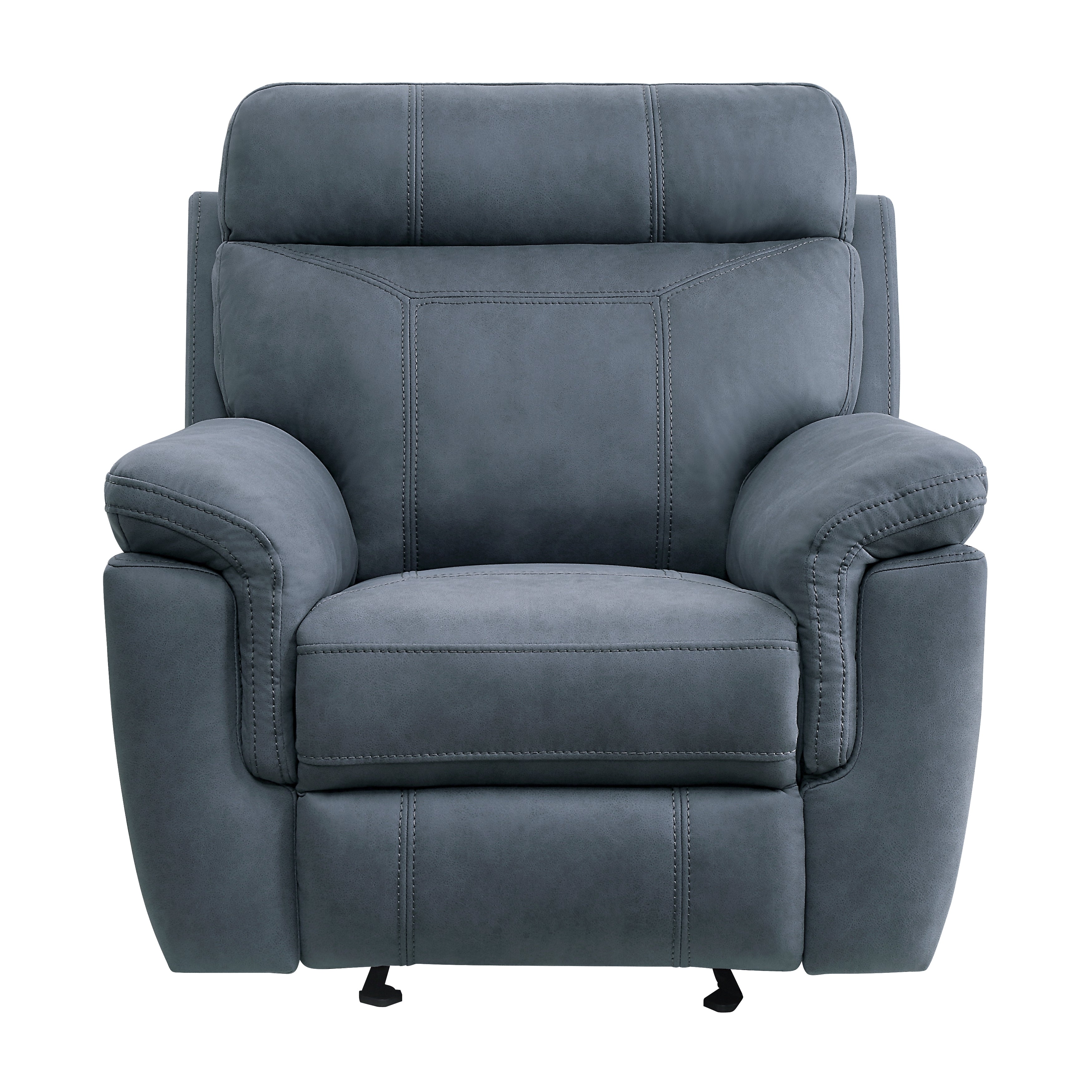 9301BUE-1 Glider Reclining Chair - 9301BUE-1 - Bien Home Furniture &amp; Electronics