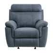 9301BUE-1 Glider Reclining Chair - 9301BUE-1 - Bien Home Furniture & Electronics
