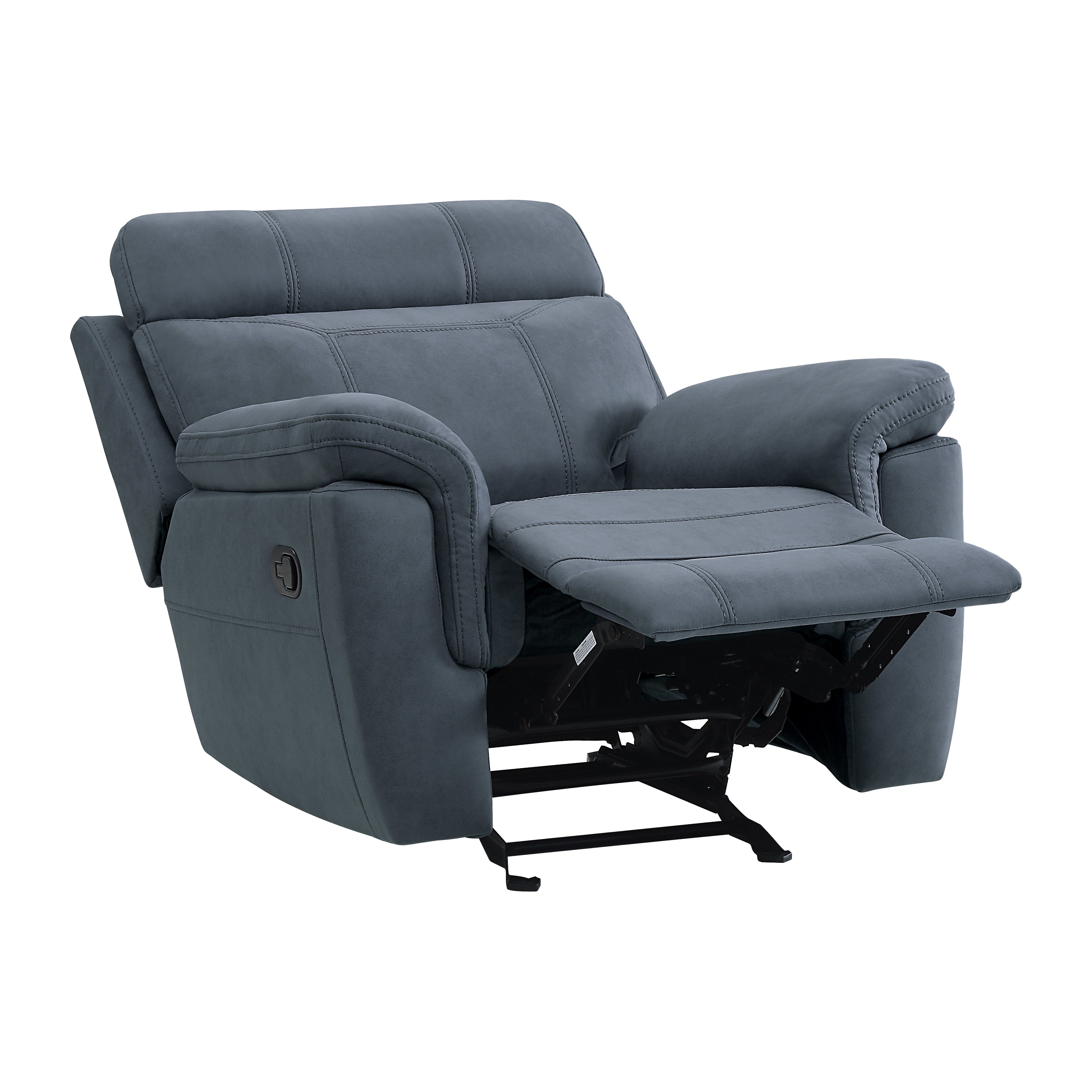 9301BUE-1 Glider Reclining Chair - 9301BUE-1 - Bien Home Furniture &amp; Electronics