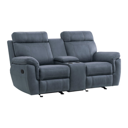 9301BUE*2 2pc Set: Sofa, Love - 9301BUE*2 - Bien Home Furniture &amp; Electronics