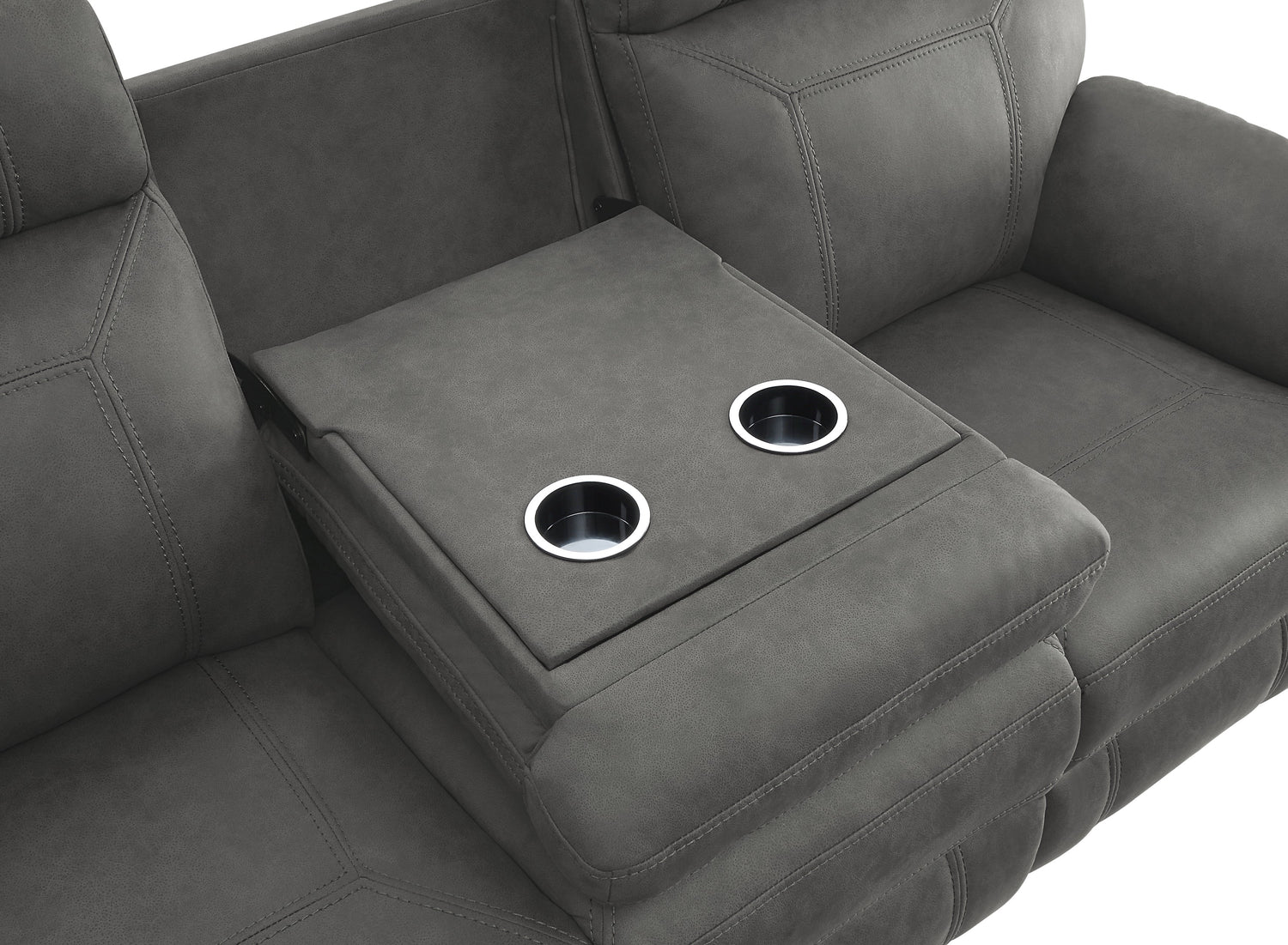 9301GRY*2 2pc Set: Sofa, Love - 9301GRY*2 - Bien Home Furniture &amp; Electronics