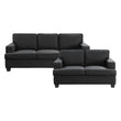9327BK*2 2pc Set: Sofa, Love - 9327BK*2 - Bien Home Furniture & Electronics