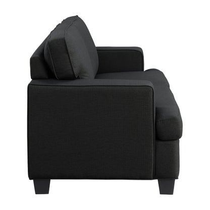 9327BK*2 2pc Set: Sofa, Love - 9327BK*2 - Bien Home Furniture &amp; Electronics
