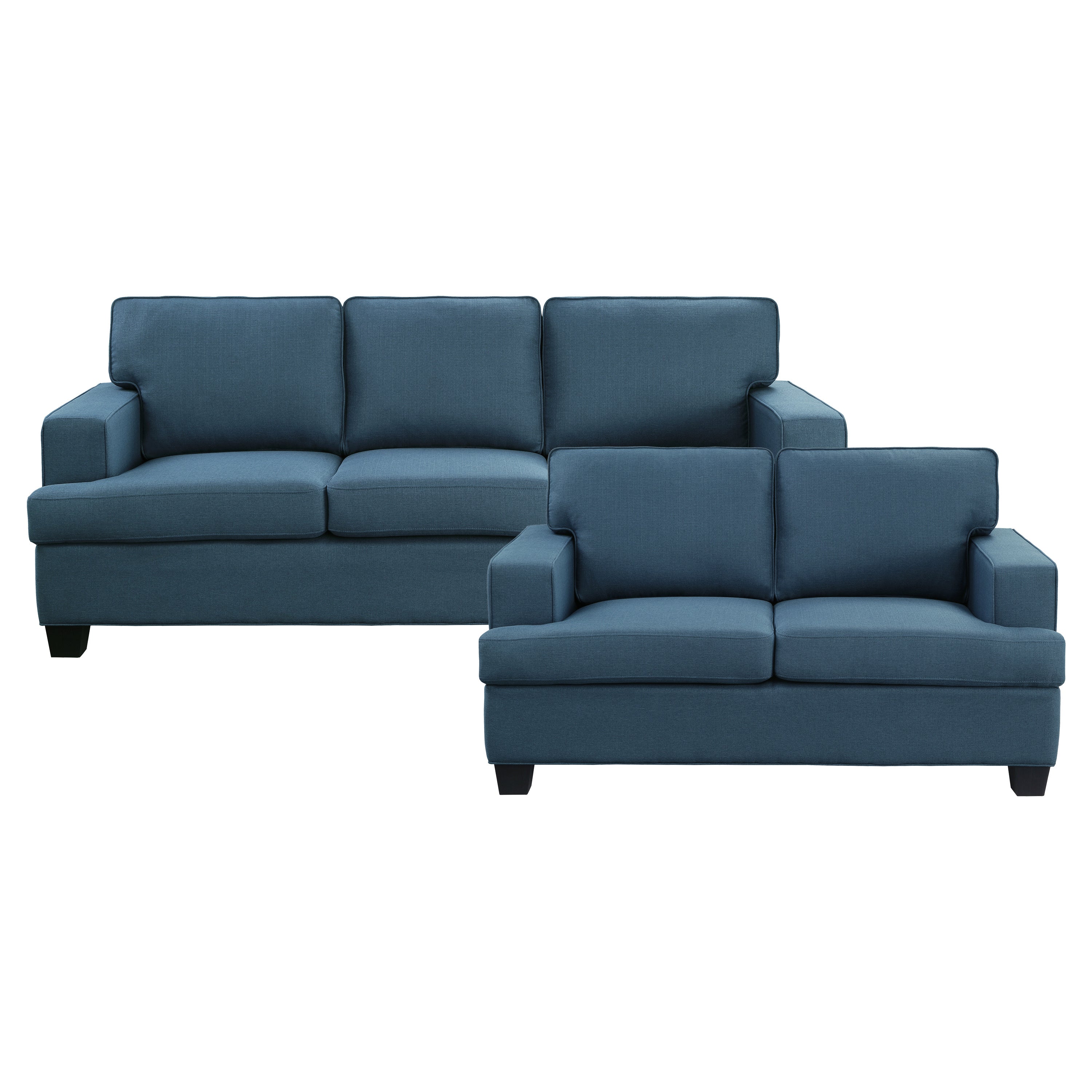 9327BU*2 2pc Set: Sofa, Love - 9327BU*2 - Bien Home Furniture &amp; Electronics