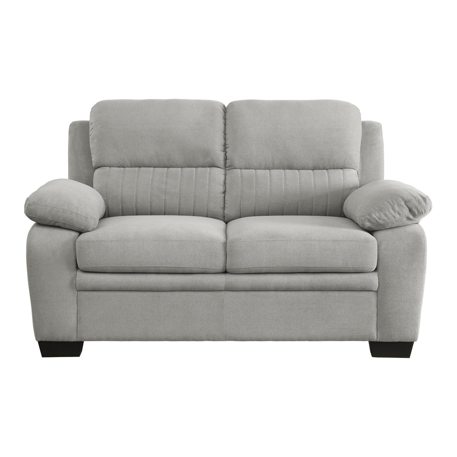 9333GY*2 2pc Set: Sofa, Love - 9333GY*2 - Bien Home Furniture &amp; Electronics