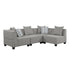9357GY*4SC (4)4-Piece Modular Sectional - 9357GY*4SC - Bien Home Furniture & Electronics