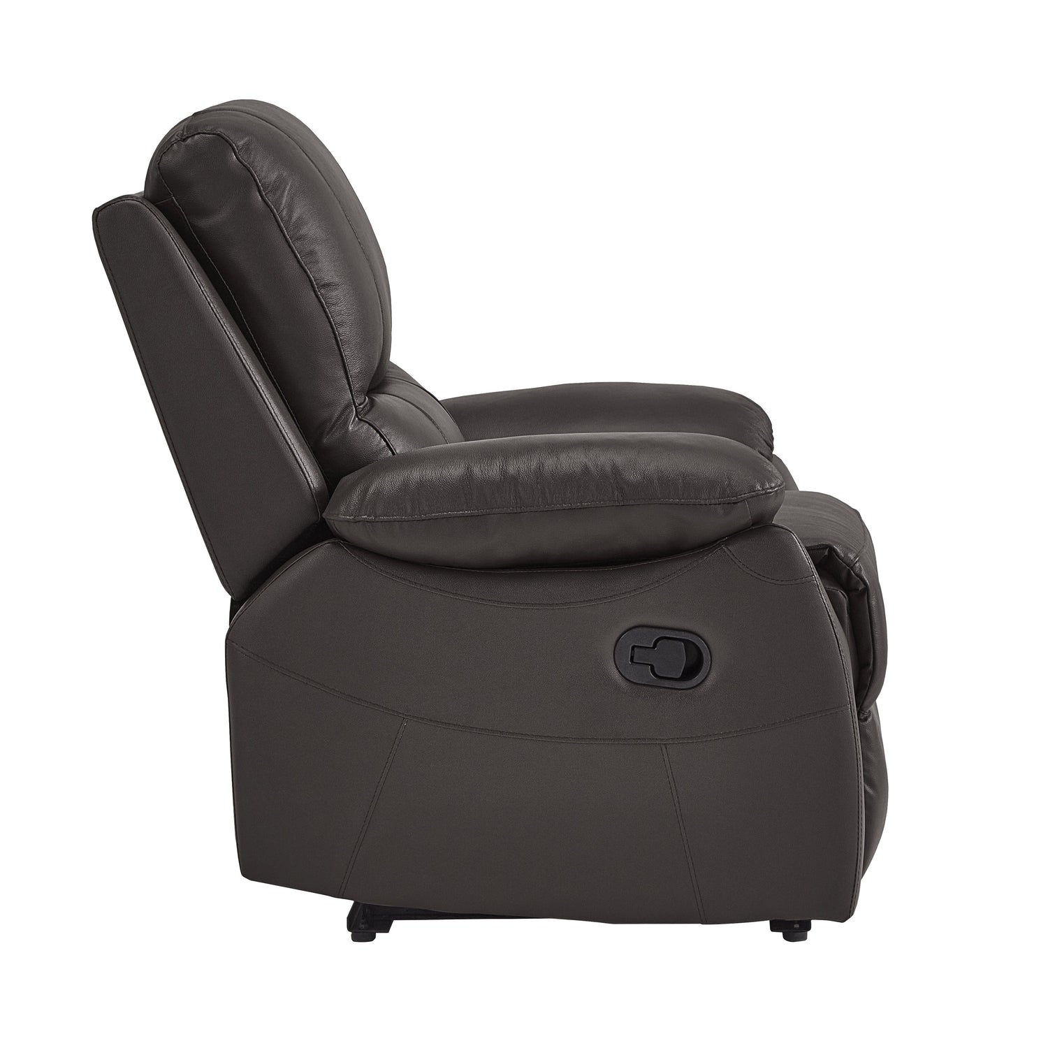9368BRW-1 Reclining Chair - 9368BRW-1 - Bien Home Furniture &amp; Electronics