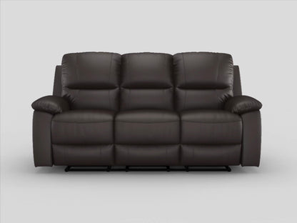 9368BRW-3 Double Reclining Sofa - 9368BRW-3 - Bien Home Furniture &amp; Electronics