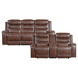 9405BR*2PW 2pc Set: Sofa, Love (Power) - 9405BR*2PW - Bien Home Furniture & Electronics