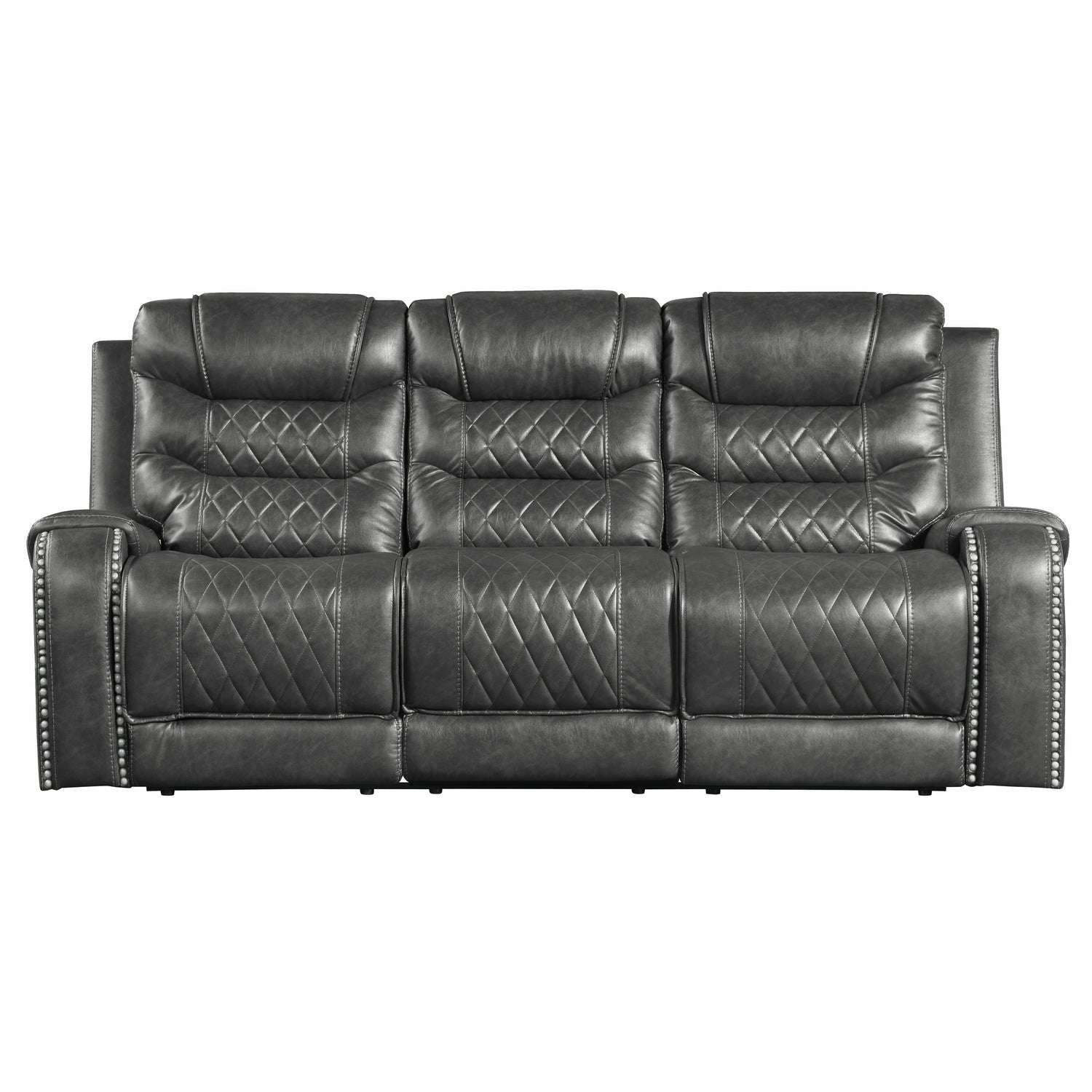 9405GY*2 2pc Set: Sofa, Love - 9405GY*2 - Bien Home Furniture &amp; Electronics