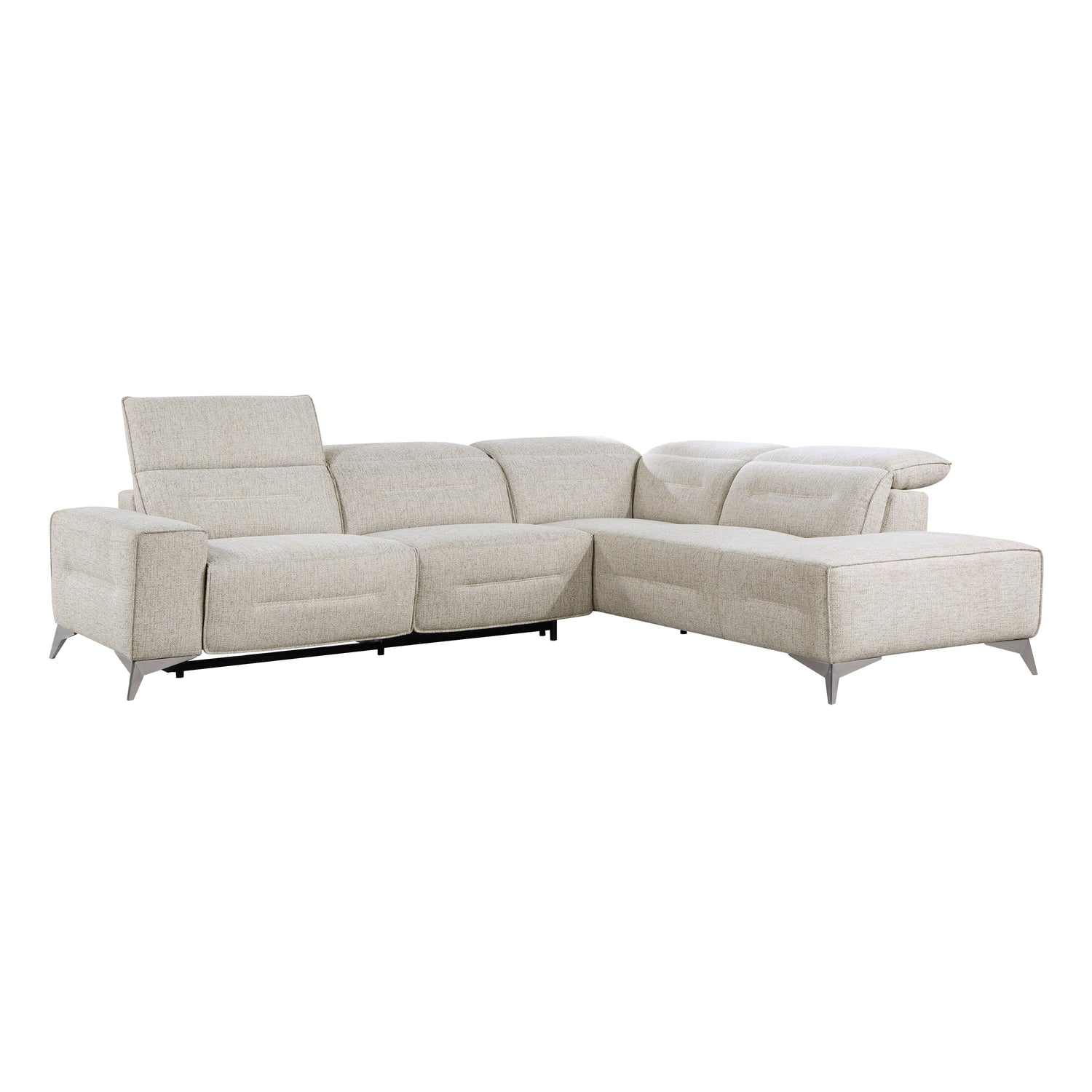 9414*SCPW (2)2-Piece Power Reclining Sectional with Right Chaise - 9414*SCPW - Bien Home Furniture &amp; Electronics