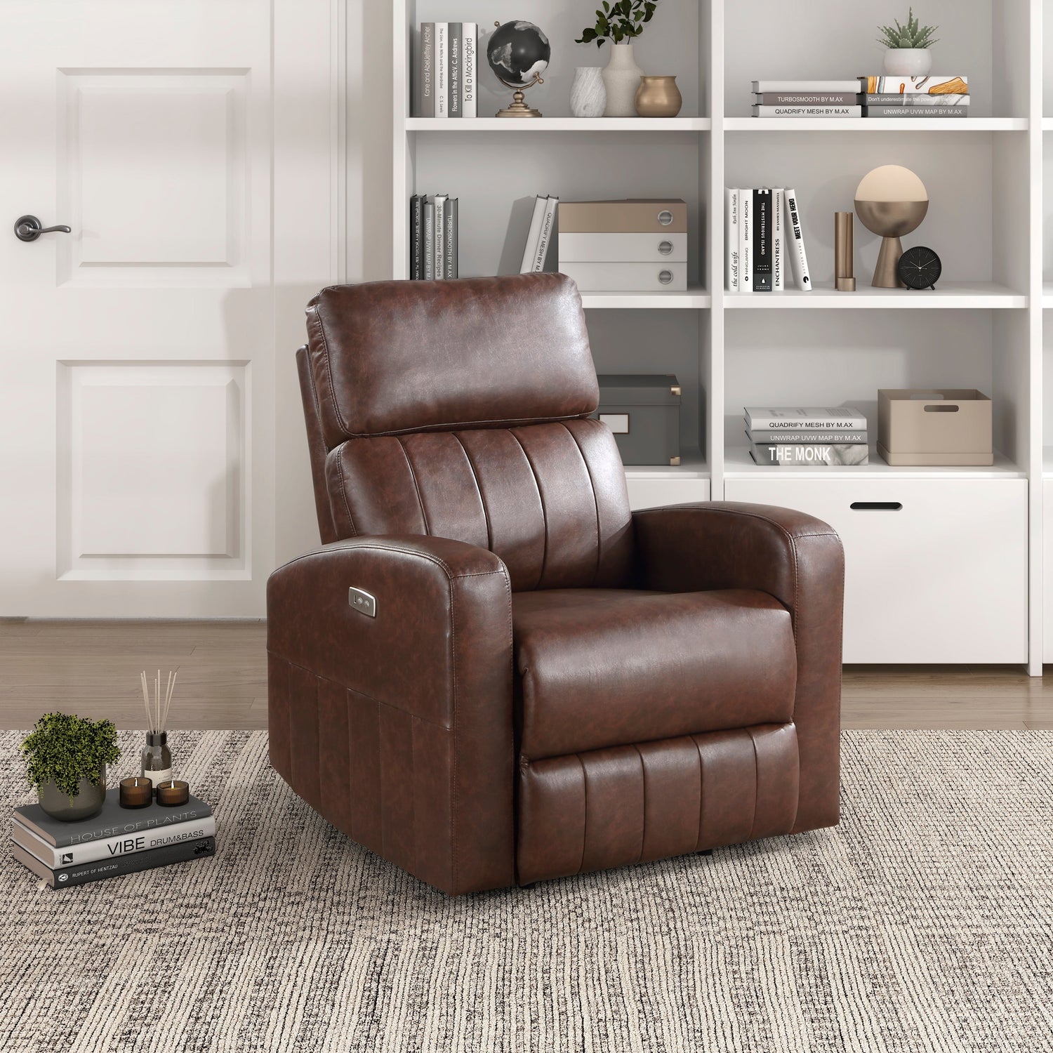 9424BR-1LT Power Lift Chair - 9424BR-1LT - Bien Home Furniture &amp; Electronics