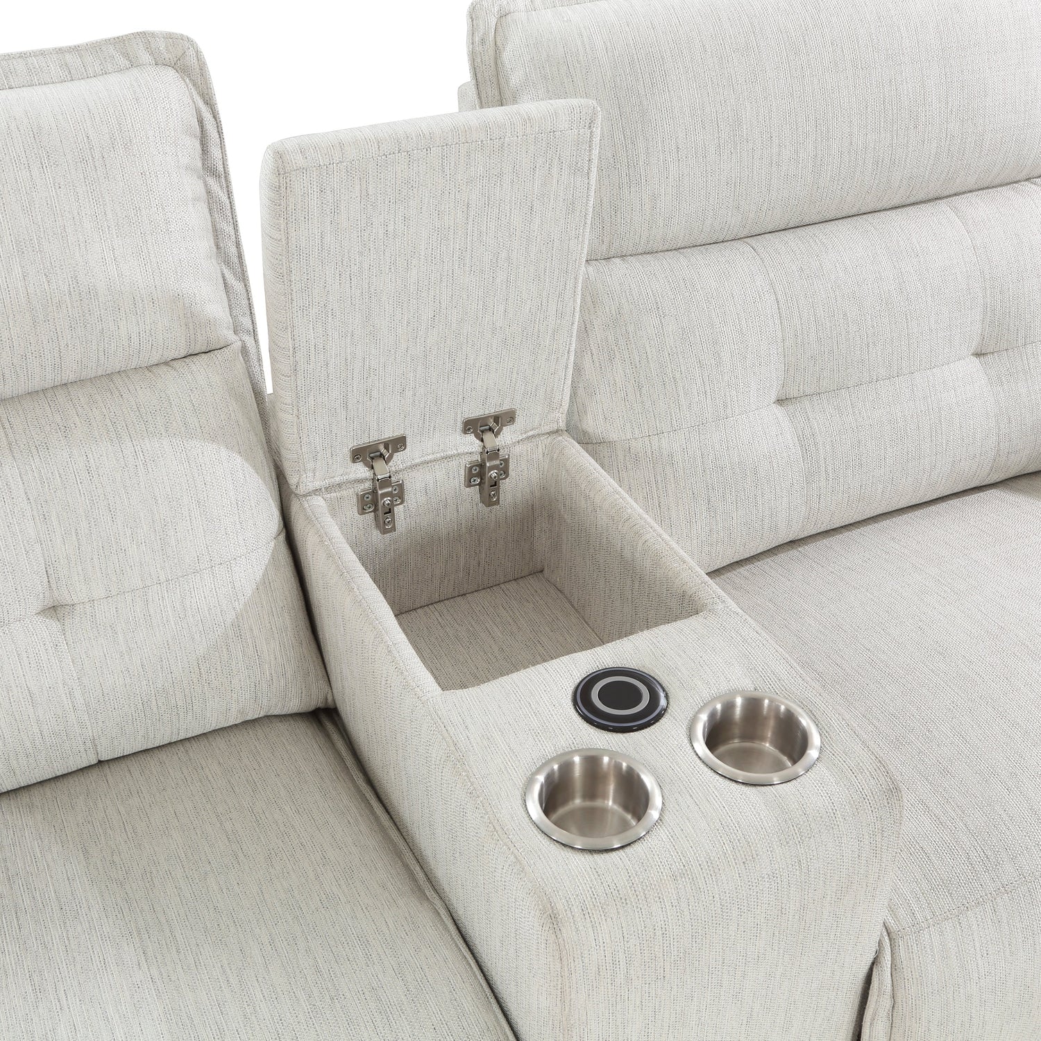 9444HMP-2CNPWH* (3)Power Double Reclining Love Seat with Center Console and Power Headrests - 9444HMP-2CNPWH* - Bien Home Furniture &amp; Electronics