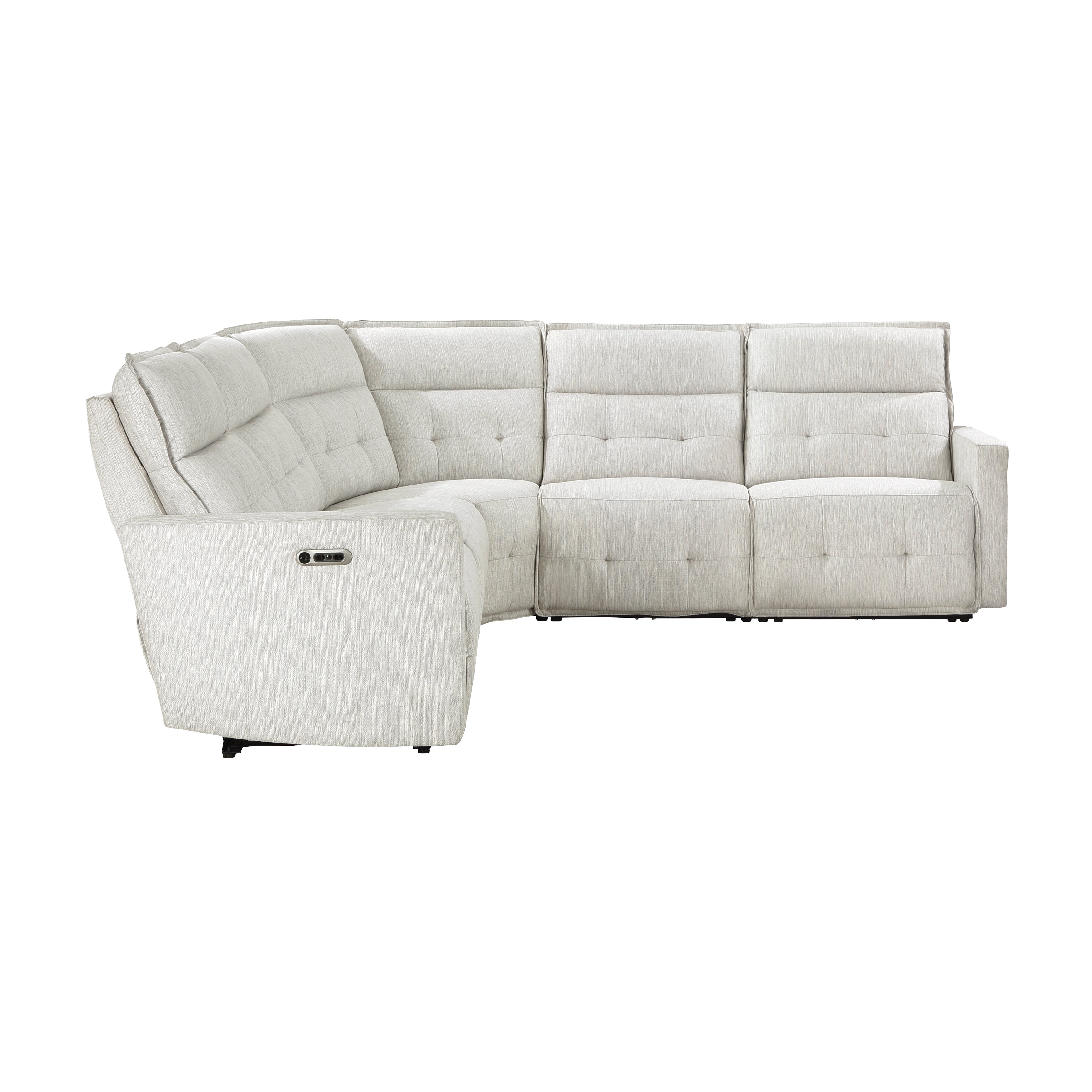 9444HMP*5SCPWH (5)5-Piece Modular Power Reclining Sectional with Power Headrests - 9444HMP*5SCPWH - Bien Home Furniture &amp; Electronics
