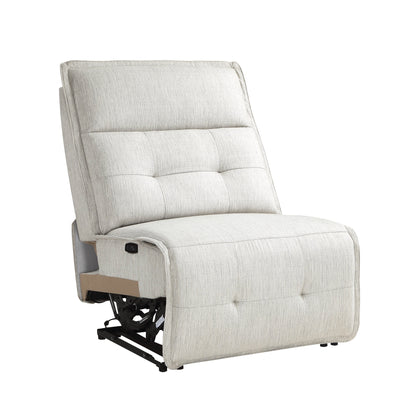 9444HMP-ARPWH (4/6)Power Reclining Armless Chair with Power Headrest - 9444HMP-ARPWH - Bien Home Furniture &amp; Electronics