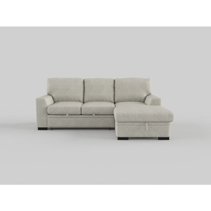 9468DG*2LC2R (2)2-Piece Sectional with Pull-out Bed and Left Chaise with Hidden Storage - 9468DG*2LC2R - Bien Home Furniture &amp; Electronics