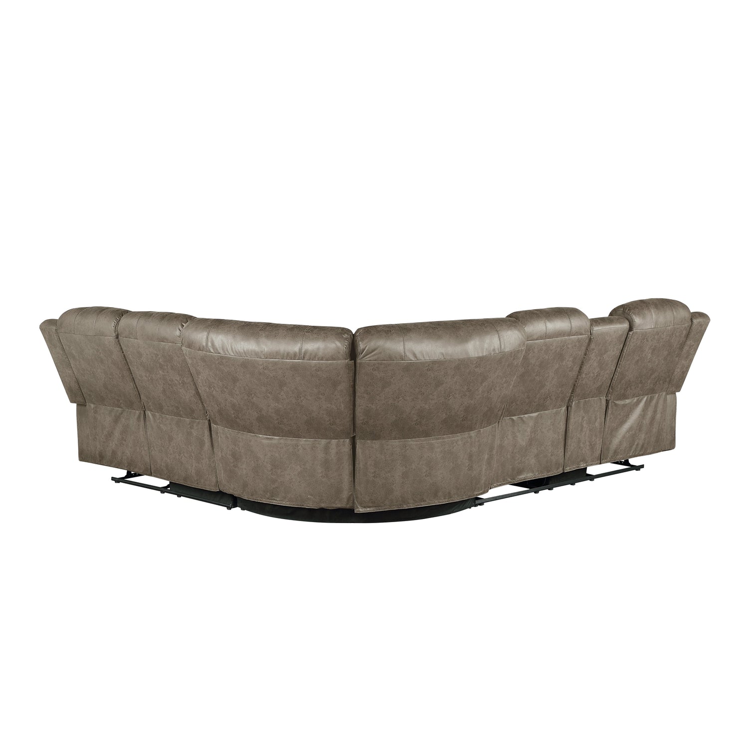 9479SDB*SC (3)3-Piece Reclining Sectional with Left Console - 9479SDB*SC - Bien Home Furniture &amp; Electronics