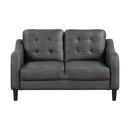 9489GRY*2 2pc Set: Sofa, Love - 9489GRY*2 - Bien Home Furniture &amp; Electronics