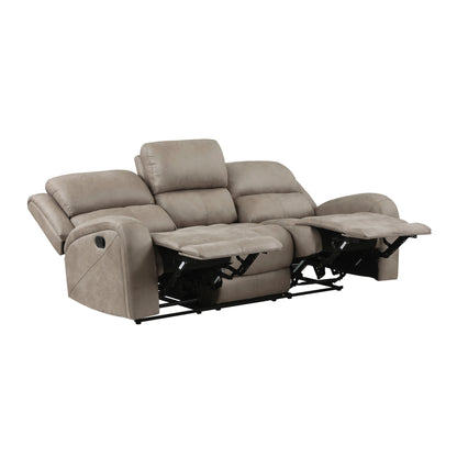 9601BR-3 Double Reclining Sofa - 9601BR-3 - Bien Home Furniture &amp; Electronics