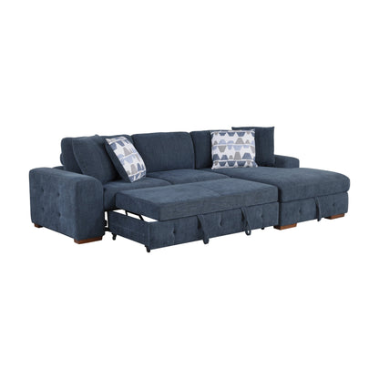 9624BU*22LRC (2)2-Piece Sectional with Right Chaise - 9624BU*22LRC - Bien Home Furniture &amp; Electronics