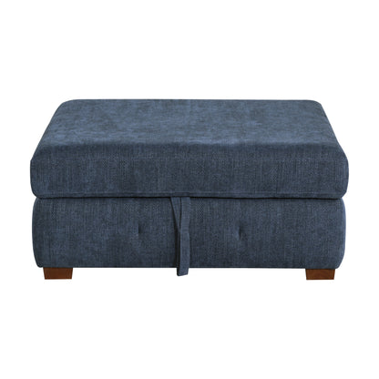 9624BU-4 STORAGE OTTOMAN - 9624BU-4 - Bien Home Furniture &amp; Electronics