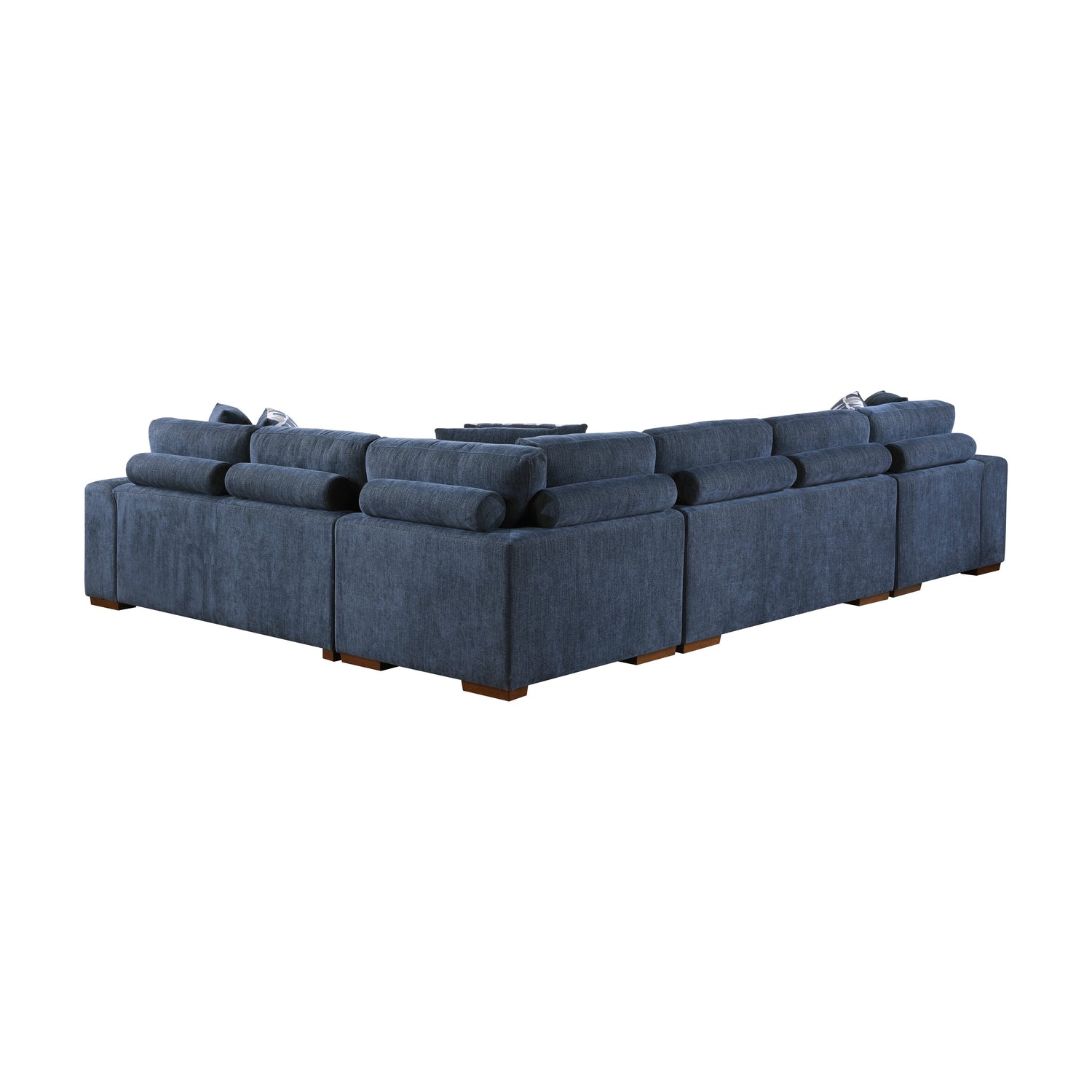 9624BU*42RLC (4)4-Piece Sectional with Left Chaise - 9624BU*42RLC - Bien Home Furniture &amp; Electronics