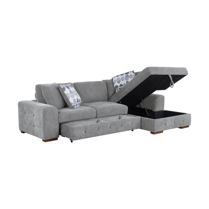9624GY*22LRC (2)2-Piece Sectional with Right Chaise - 9624GY*22LRC - Bien Home Furniture &amp; Electronics