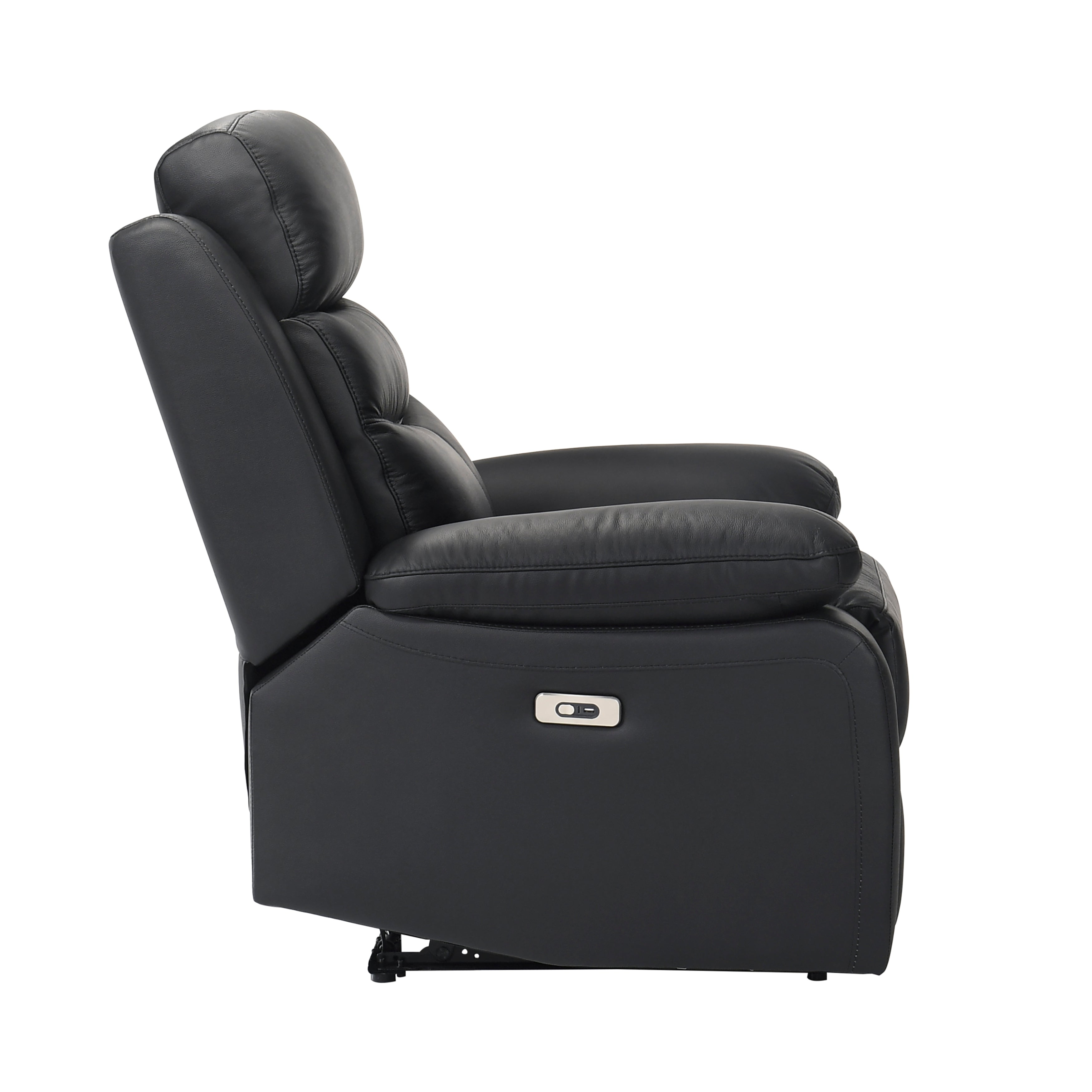 9628BLK-1PW Power Reclining Chair - 9628BLK-1PW - Bien Home Furniture &amp; Electronics