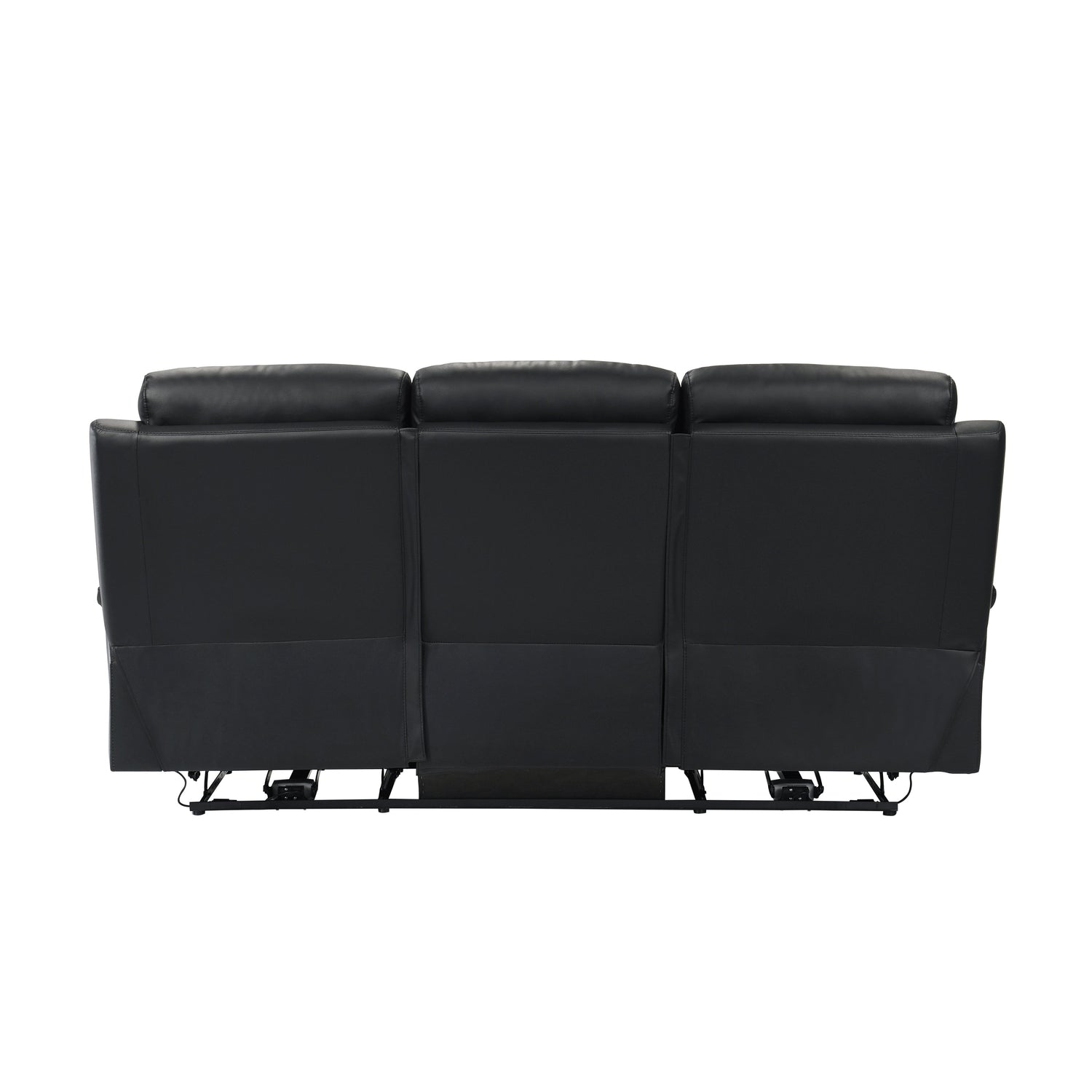 9628BLK*2PW 2pc Set: Sofa, Love (Power) - 9628BLK*2PW - Bien Home Furniture &amp; Electronics