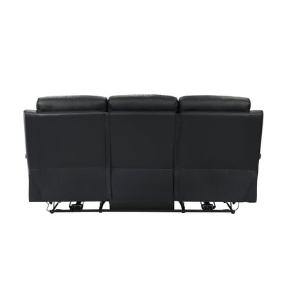 9628BLK*2PW 2pc Set: Sofa, Love (Power) - 9628BLK*2PW - Bien Home Furniture &amp; Electronics