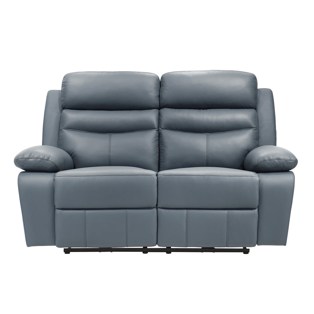 9628BUE-2PW Power Double Reclining Love Seat - 9628BUE-2PW - Bien Home Furniture &amp; Electronics