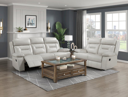 9629SVE-3 Double Reclining Sofa - 9629SVE-3 - Bien Home Furniture &amp; Electronics