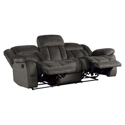 9636-3 Double Reclining Sofa - 9636-3 - Bien Home Furniture &amp; Electronics