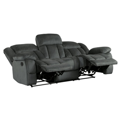 9636CC-3 Double Reclining Sofa - 9636CC-3 - Bien Home Furniture &amp; Electronics