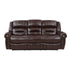 9668NBR-3 Double Reclining Sofa with Center Drop-down Cup Holders - 9668NBR-3 - Bien Home Furniture & Electronics