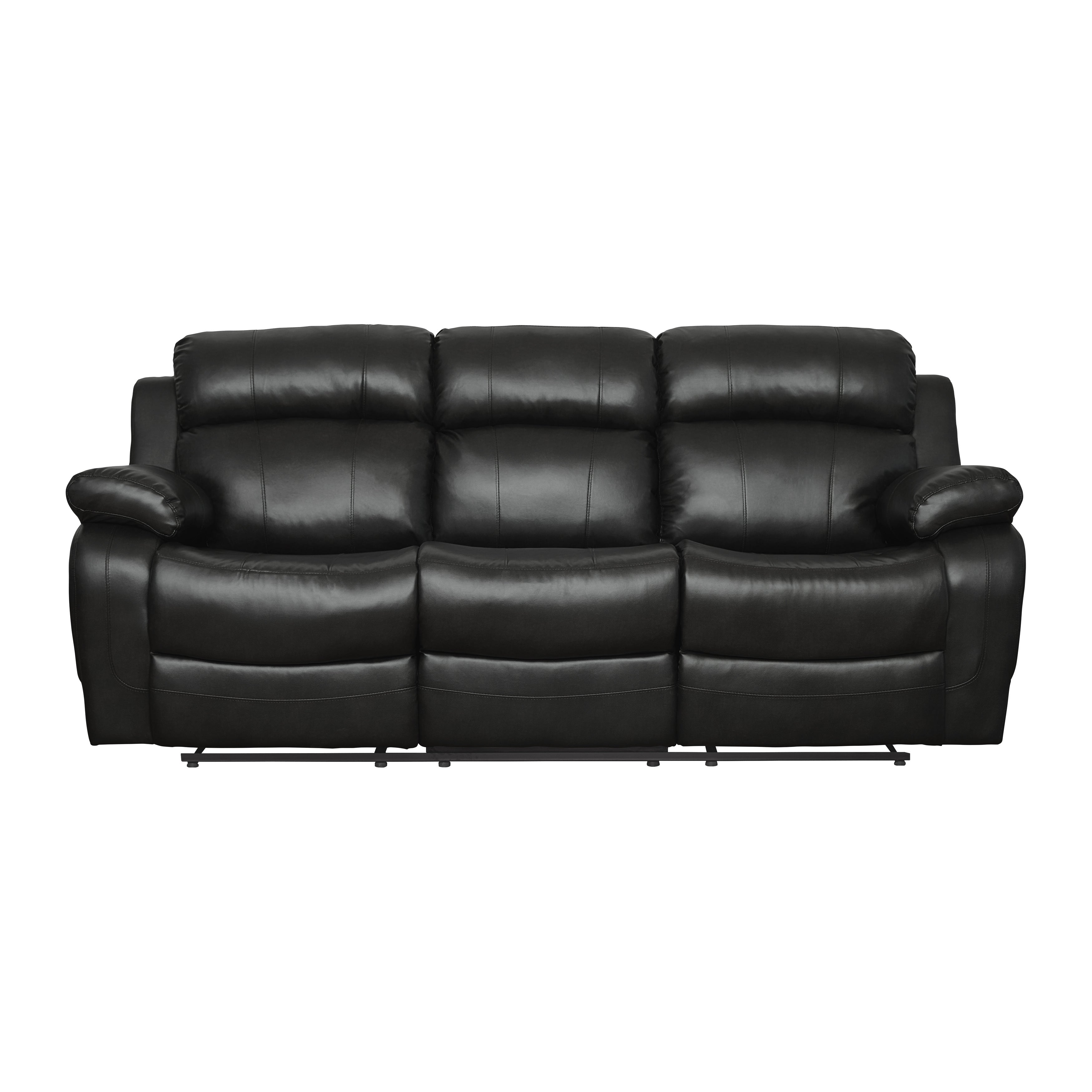 9724BLK*2 2pc Set: Sofa, Love - 9724BLK*2 - Bien Home Furniture &amp; Electronics