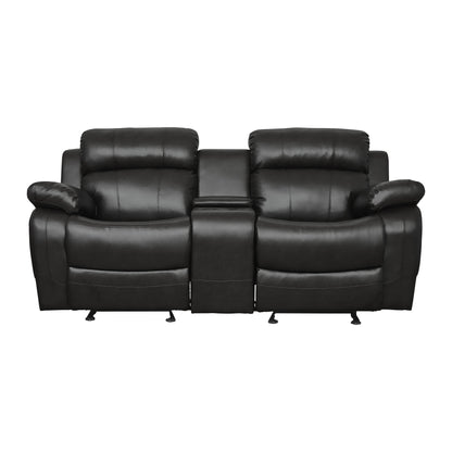 9724BLK*2 2pc Set: Sofa, Love - 9724BLK*2 - Bien Home Furniture &amp; Electronics
