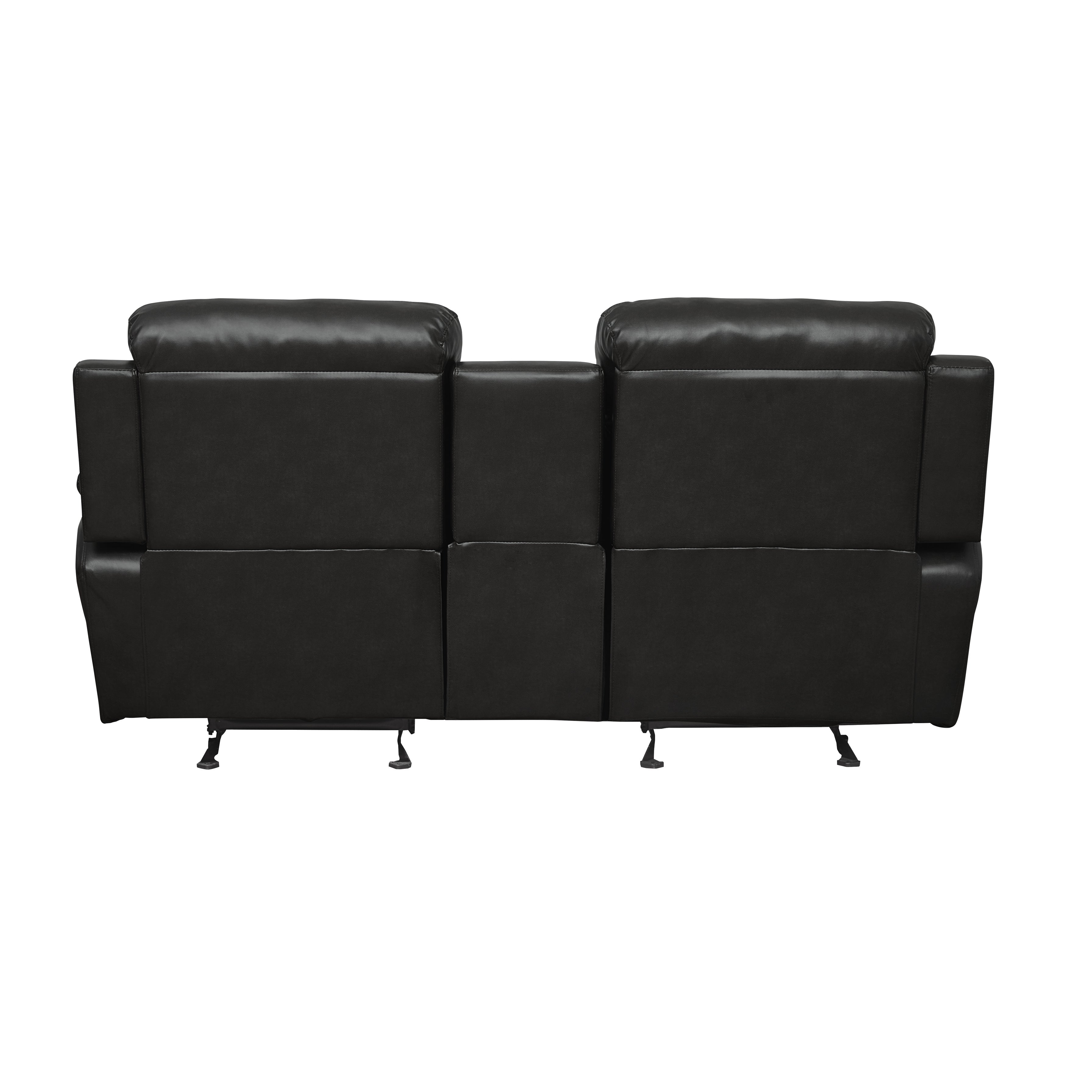 9724BLK*2 2pc Set: Sofa, Love - 9724BLK*2 - Bien Home Furniture &amp; Electronics